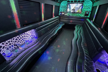 Erie Limo Bus Interior