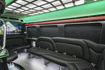 Erie Sprinter Party Bus Interior