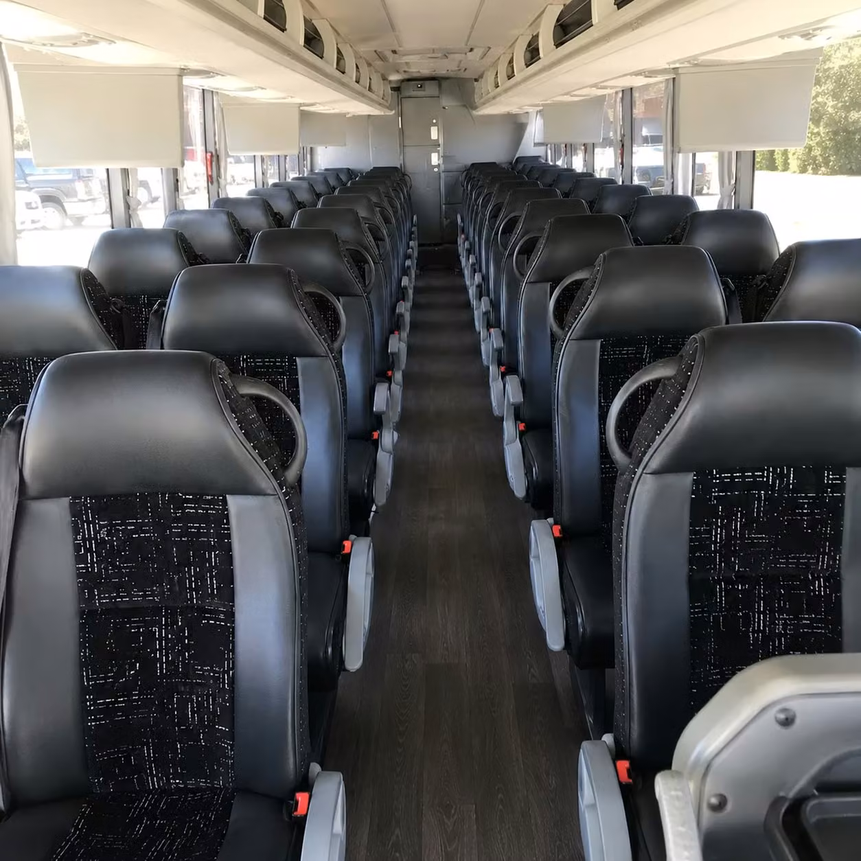 charter bus rentals for large concert groups traveling from erie