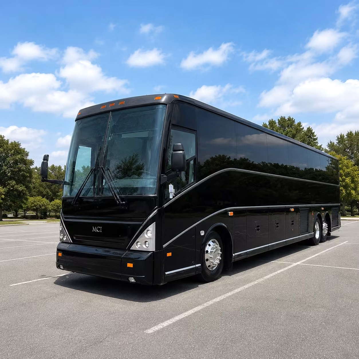 erie corporate event and employee shuttle bus transportation