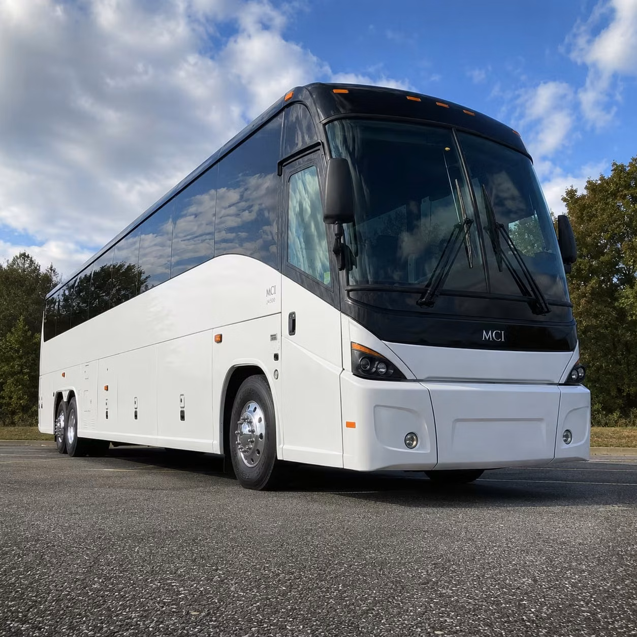 erie long distance bus rentals