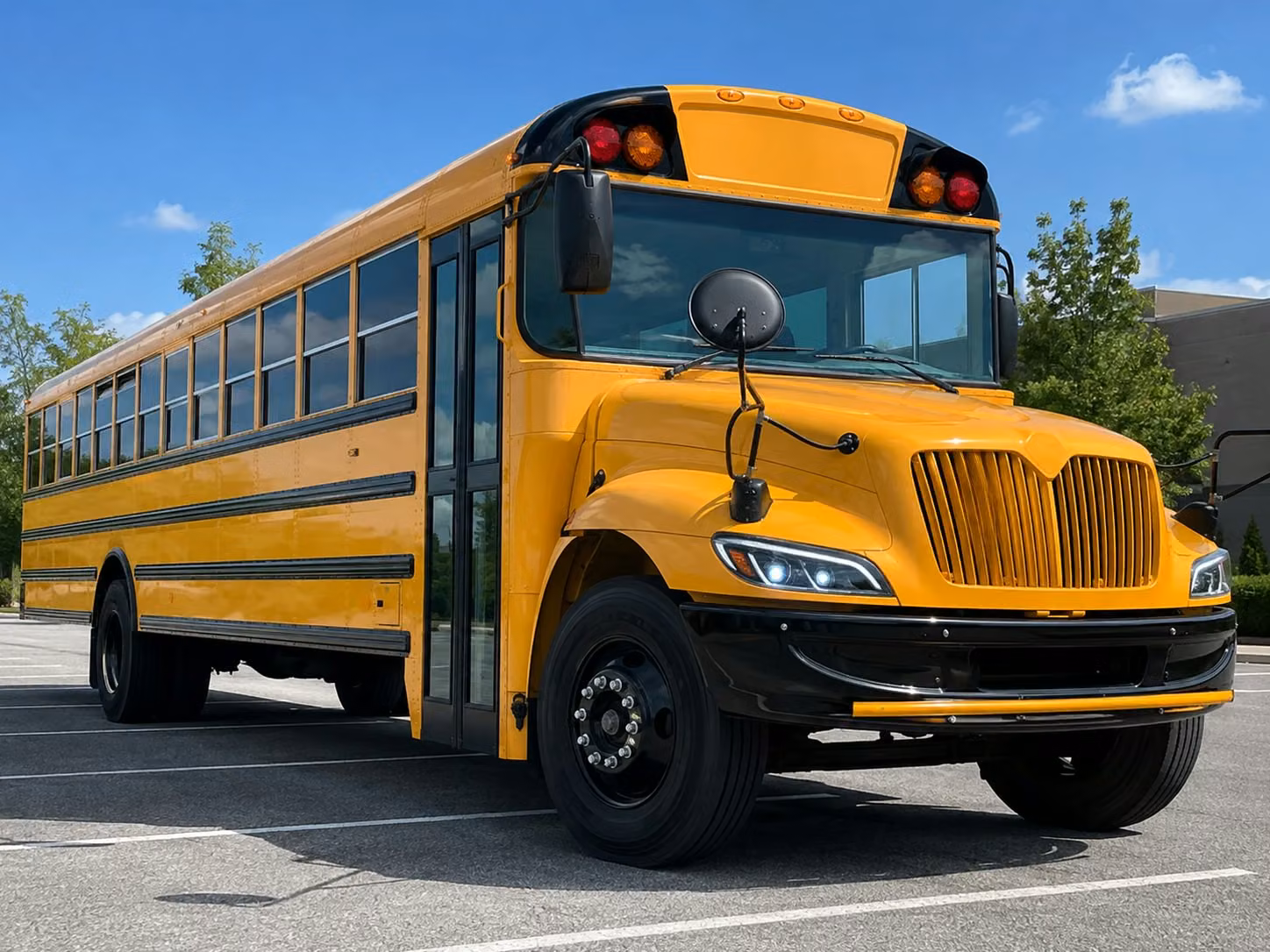 erie school bus rental