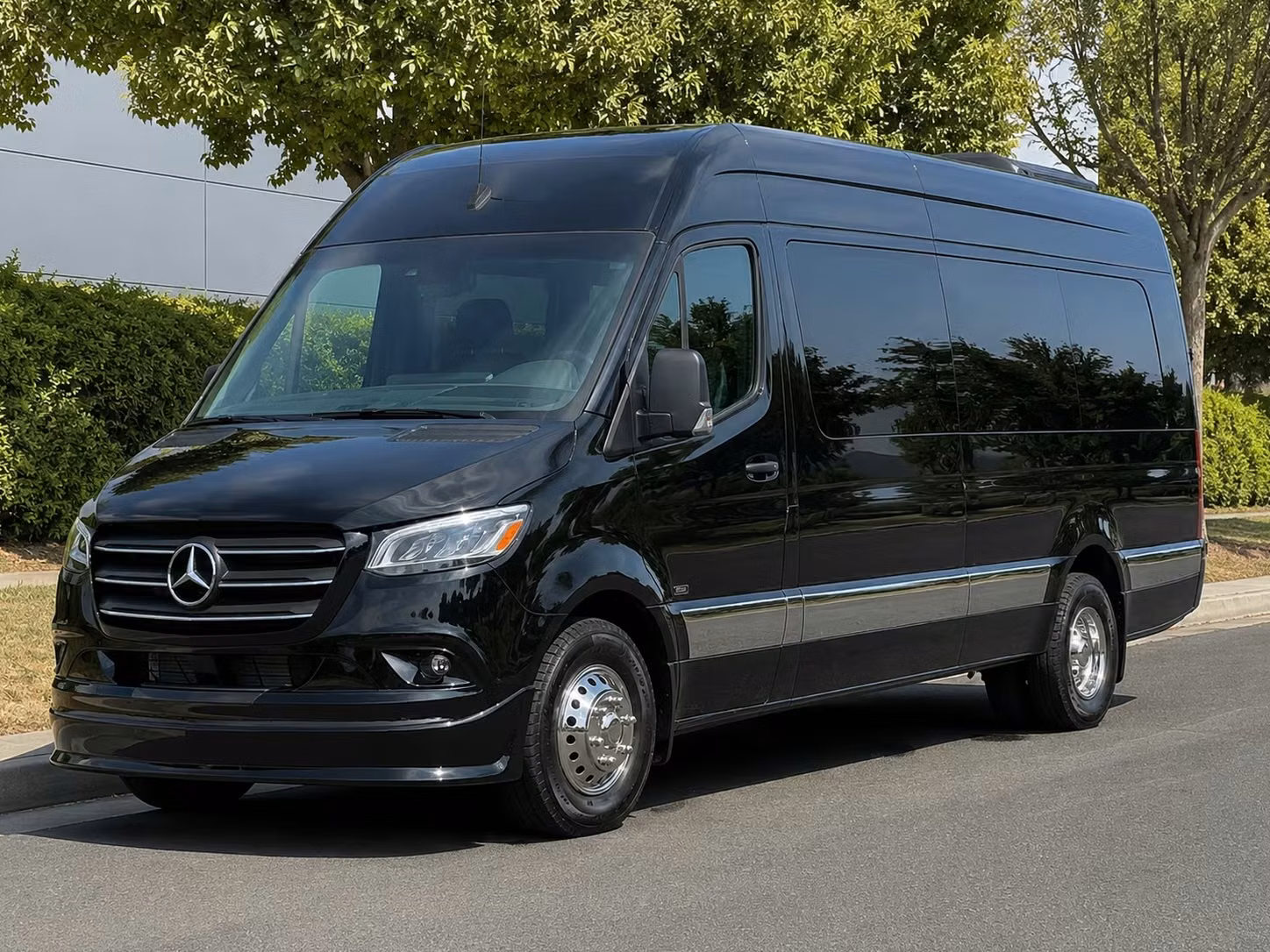erie sprinter van rental with driver