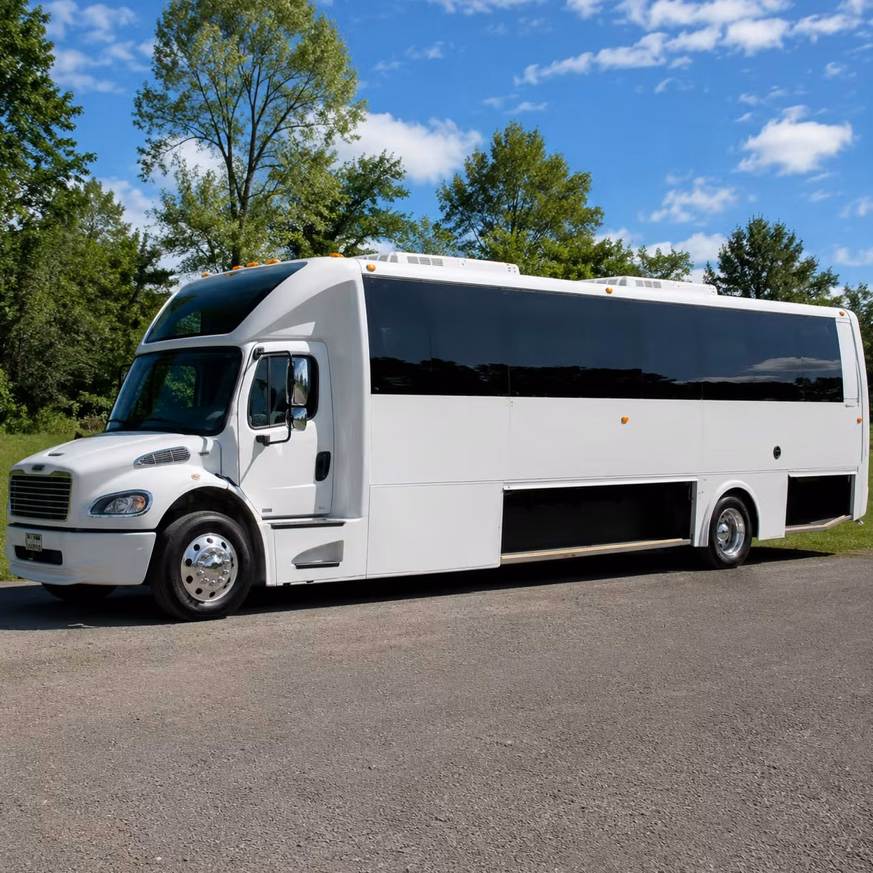 party bus rentals for outdoor festivals and presque isle events in erie