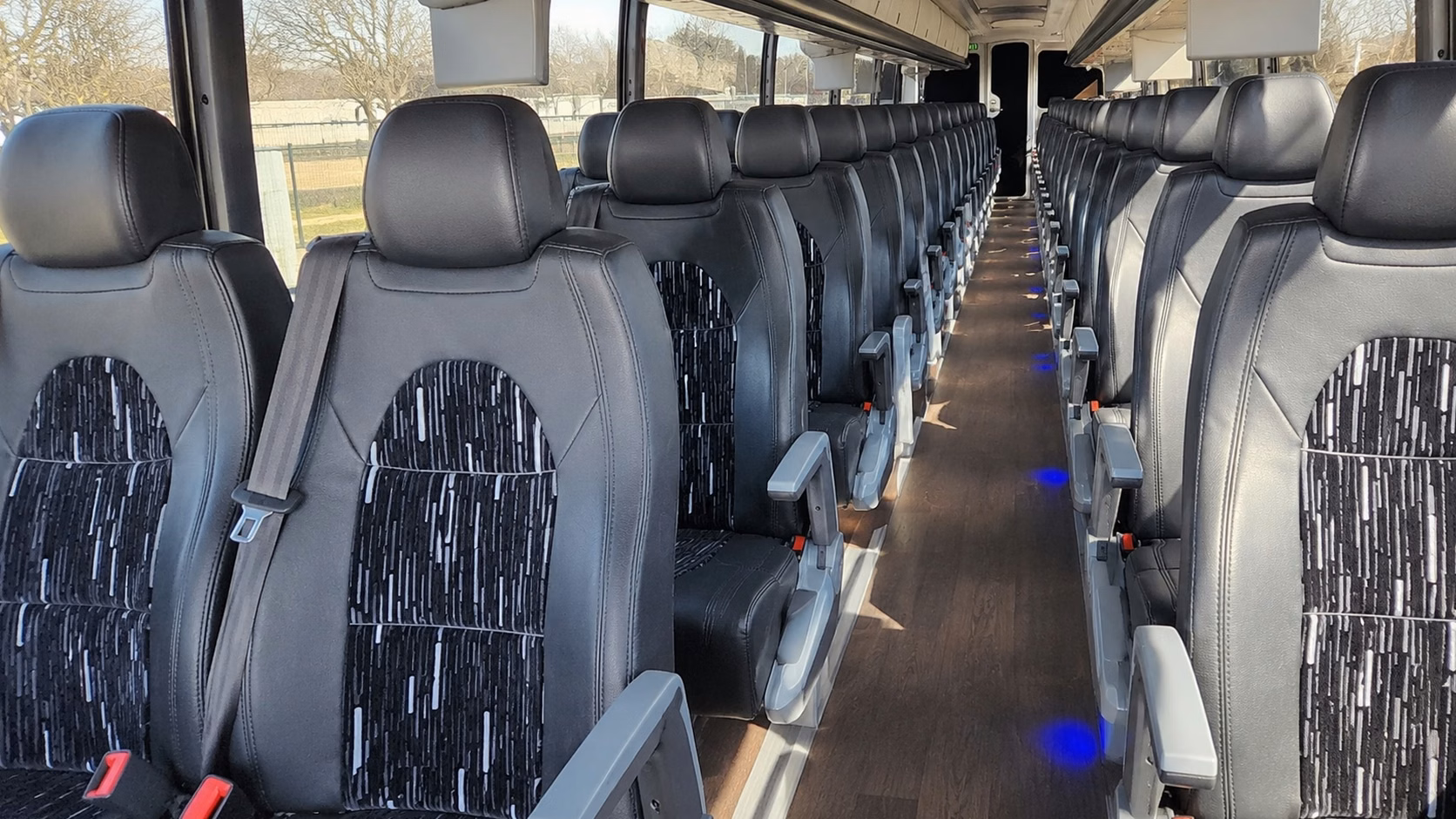 sports team fan charter bus rentals in erie